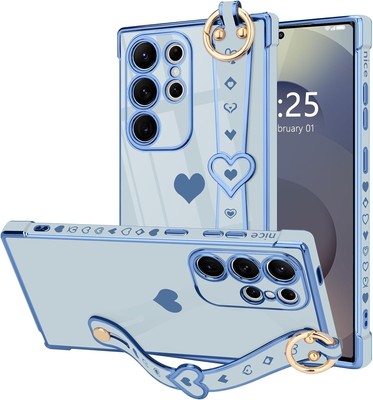 for Samsung Galaxy S25 Ultra Case Cute 5G, Blue 