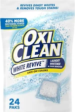 Oxi Clean White Revive - Laundry Whitener and Stain Remover Packs - 24 count
