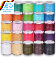 Gewachste Baumwollschnur 25 Farben Makramee Garn 1Mm, Schmuckband Wachsschnur Ma