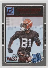 2016 Donruss Rated Rookies Press Proof Red Rashard Higgins #392 7l6