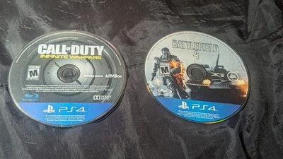 Playstation 4 Call Of Duty - PS4 - Infinite Wartare And Battlefield 4 For Parts/