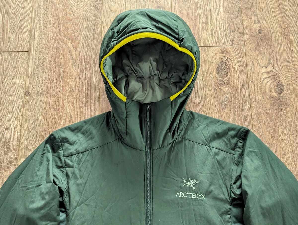 Arc'teryx Atom LT Green Hooded Men's Jacket Outdoor Trekking Arc'teryx Atom LT Green Hooded Men's Jacket Outdoor Trekking