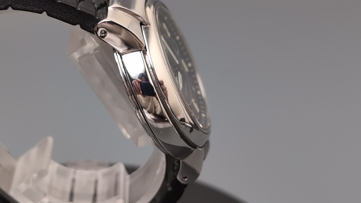 Oris 7496 cal.643 Small Second Date Black Dial Automatic Men's