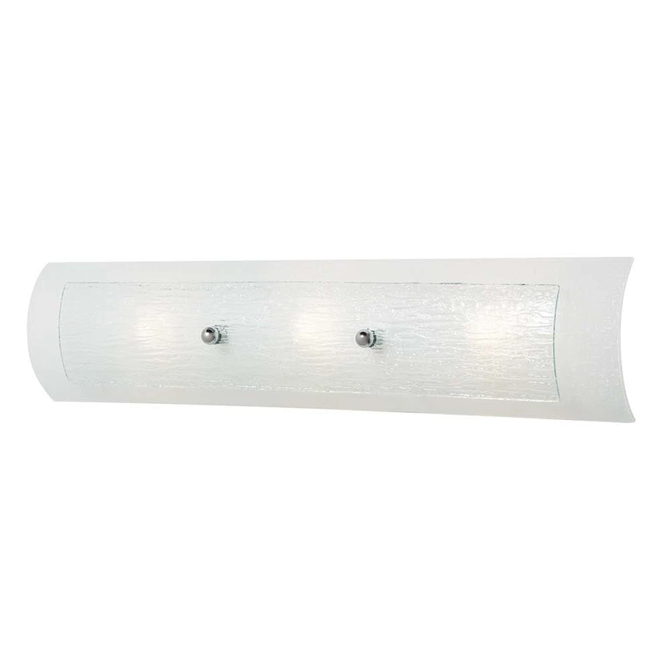 Applique Elstead Lighting Salle de Bain IP44 LED Chrome 3 lumières G9 61 cm - Photo 1/1