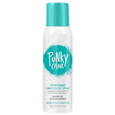 Punky Temporary Hair Color Spray Perfectly Peacock 3.5oz