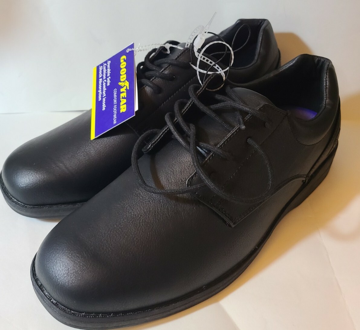 Goodyear Men\'s Shoes Carlton Black Size 11W s-l400.jpg main image 2