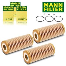 3X MANN-FILTER HU726/2X ÖLFILTER FÜR AUDI A4 VW GOLF 4 PASSAT SEAT FORD SKODA
