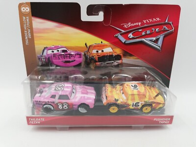 Disney Pixar Cars 'Thunder Hollow' Tailgate & Pushover 2-pack