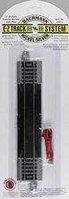 Bachmann 44510 HO Scale Nickel Silver E-Z Track 9" Straight Terminal Rerailer