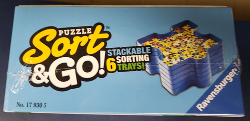 Ravensburger SORT & GO Puzzle Accessory 6 Stackable Sorting Trays up to 1000 Pv - Picture 6 of 12