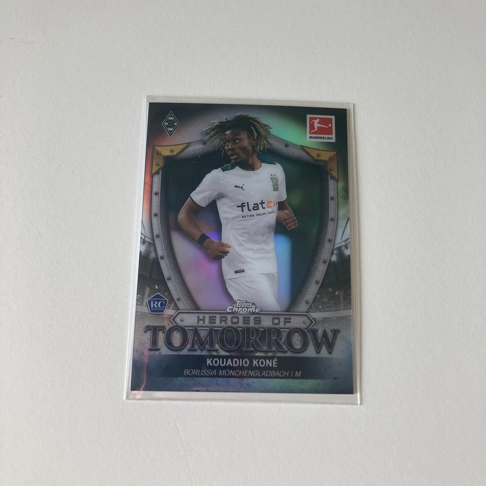 2021-22 Topps Chrome Bundesliga KOUADIO KONE #HT-KK Rookie Heroes Of Tomorrow - Image 3 of 4