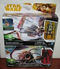 Star Wars Enfys Nest’s Swoop Bike - Force Link Rathtar & Bala-Tik + FREE SHIP