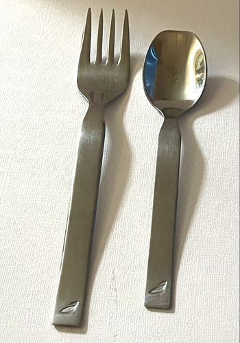 Vintage JAY INOX SPAIN Collectible Baby FORK & SPOON STAINLESS STEEL | eBay