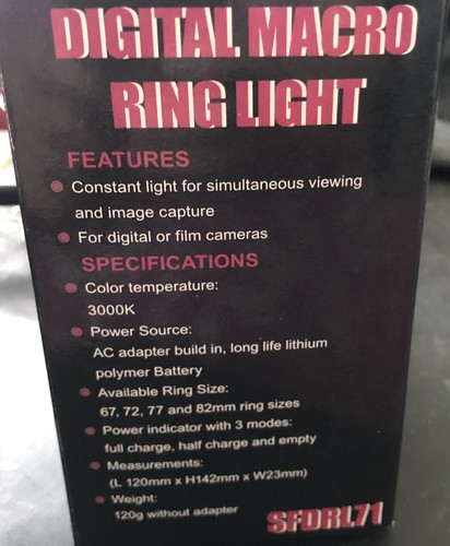 Bower Digital Macro Ring Light - Picture 2 of 3