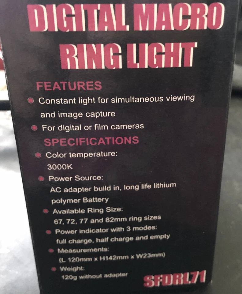 Bower Digital Macro Ring Light - Image 2 of 3