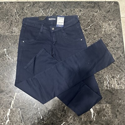 Italy Brand: Kocca Navy Blue Skinny Lady Jeans Size 26 Us$50