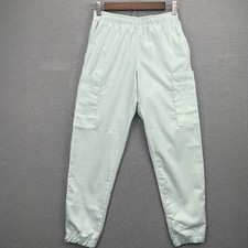 UA Flex Scrub Pants Womens Petite XS PXS Mint Green Comfy Nurse Medical Stretch