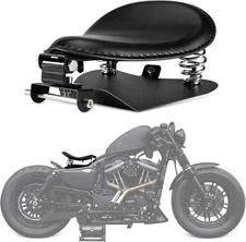 Solo Seat, PSLER Motorcycle Spring Solo Seat Spring Bracket Cushion Kit for