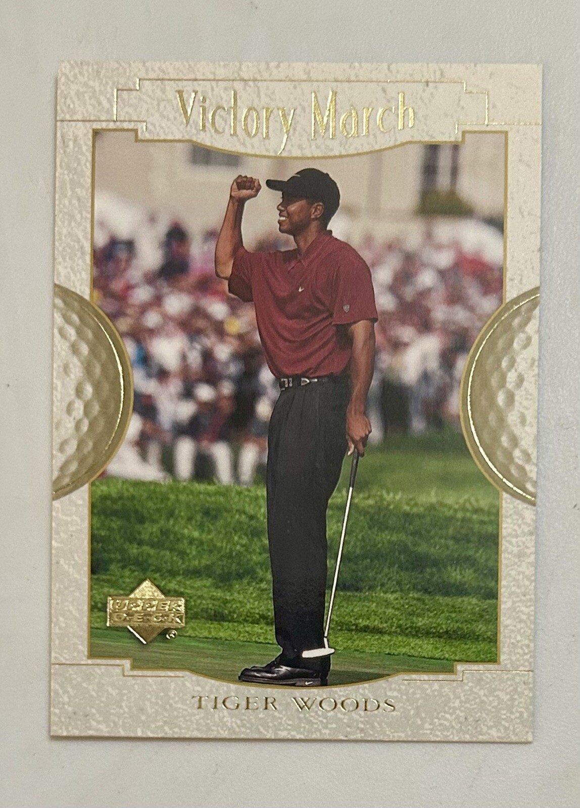 2001 Upper Deck - Victory March #151 Tiger Woods Rookie