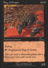 Fog of Gnats - Foil Magic mtg Heavy Play, English Urza's Legacy x1