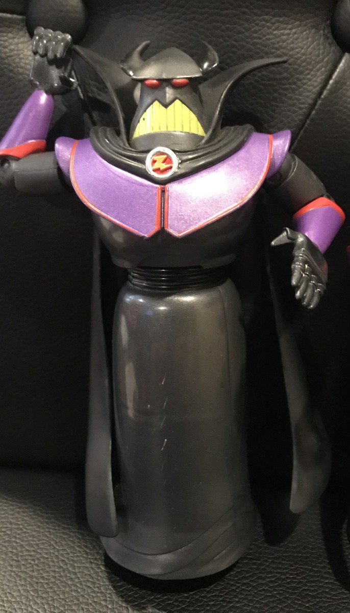 Disney Pixar Toy Story Original Zurg, HTF with Black Cape 6in