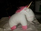 Despicable Me Unicorn Pillow Pet 17” Plush! Agnes’ Unicorn Pillow Plush so flufy