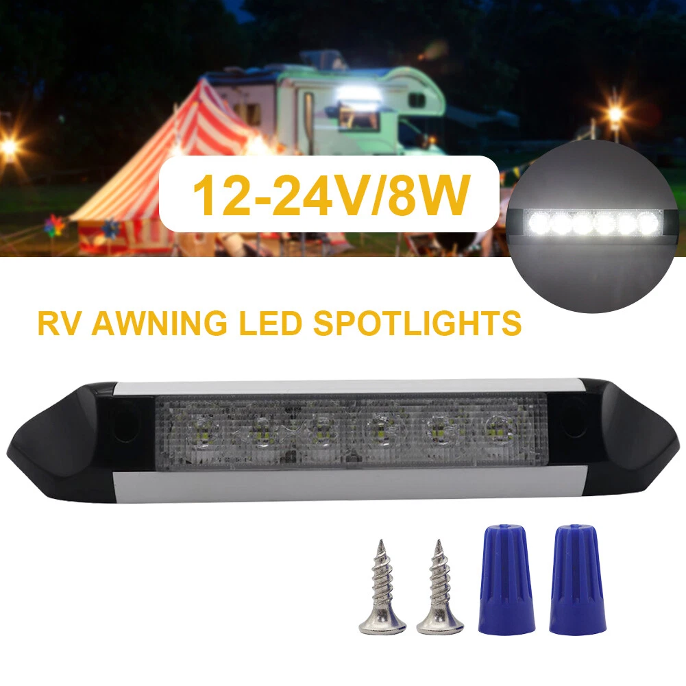 6000K Outdoor Camping Light 12 24V LED Awning Spot Light Boat