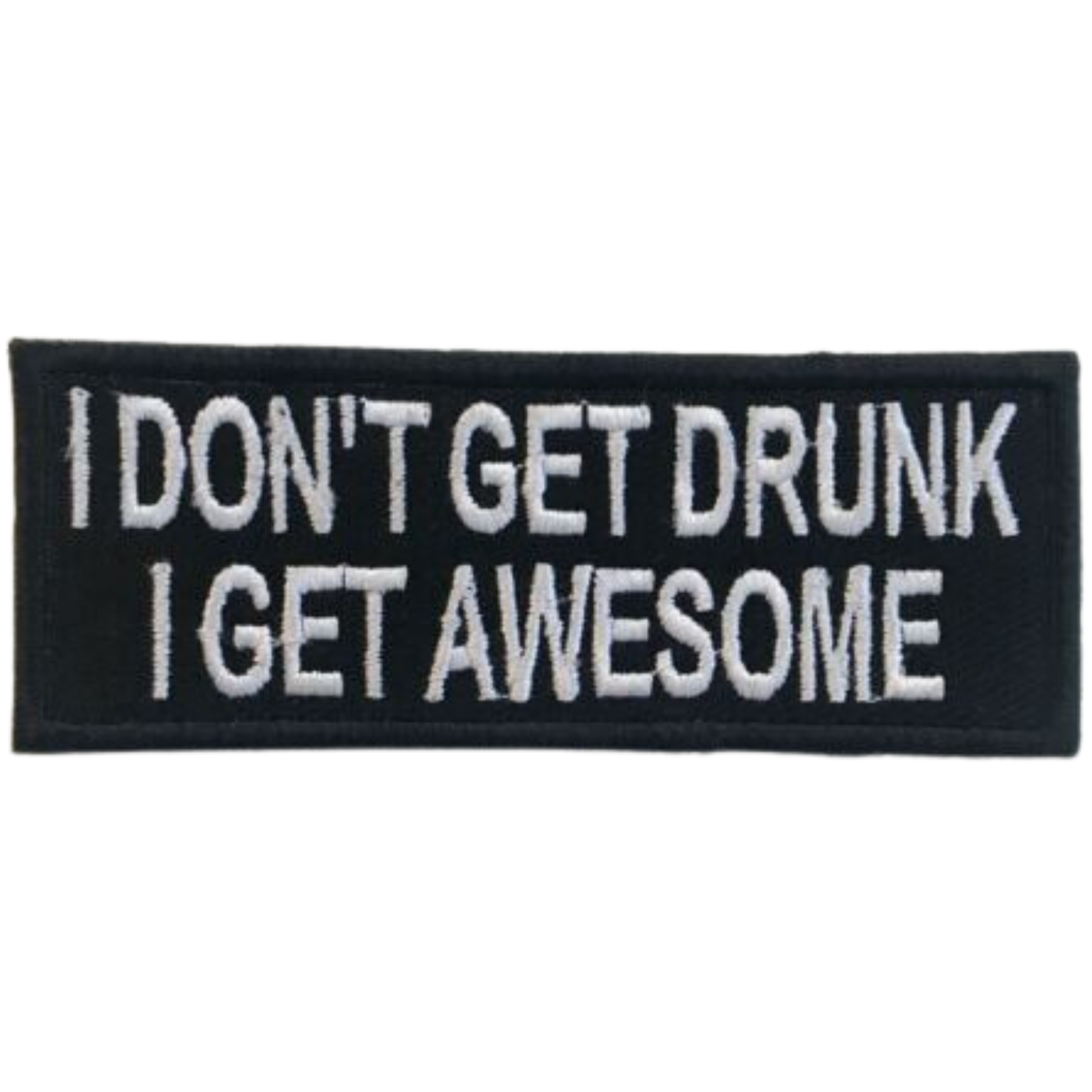 Get Awesome with This Iron-On Embroidered Patch