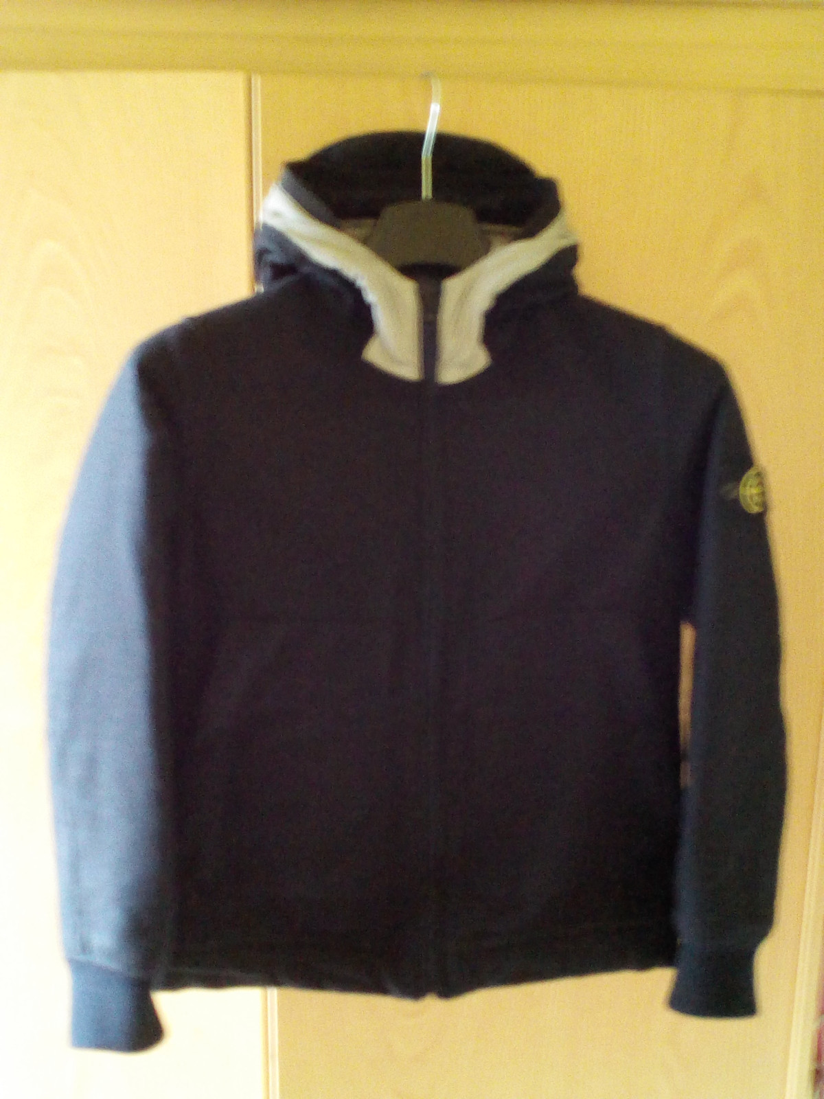 STONE ISLAND WITH PRIMALOFT INSULATION TECHNOLOGY HOOD REFLECTIVE WOOL JACKET image 5