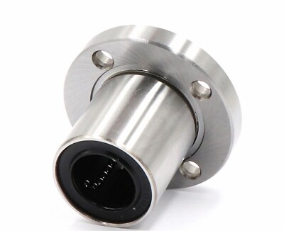 LMF25UU 25mm Round Flange Linear Bearing Ball Bushing 25x40x59mm