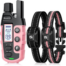 Dog Shock Collar 2 Dogs 5-120Lbs - 3300 Ft Waterproof Training Collar for Dogs