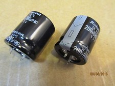Lot 2 Rubycon radial SNAP-IN Aluminum Electrolytic Capacitor E-CAP 200V 680uF