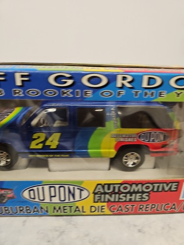 Jeff Gordon Chevrolet Suburban Metal Diecast Bank 1993 Rookie of the Year NASCAR - Picture 3 of 19