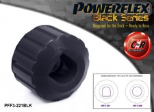 Powerflex Black Motor Stupsnasen Halterung für Audi A6 C5 (2002 - 2005)