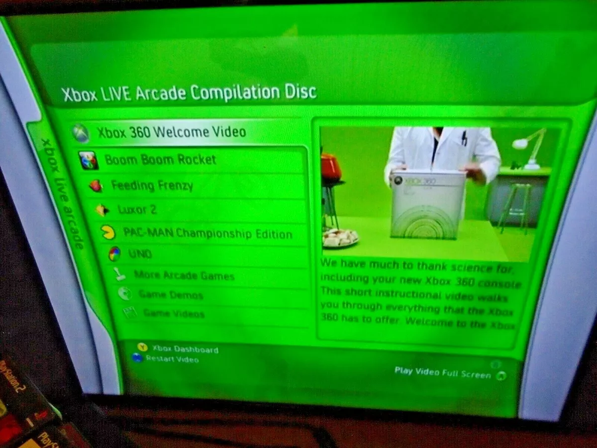 x-box live arcade compilation disc luxor uno fe - Comprar Videojogos e  Consolas Xbox 360 no todocoleccion