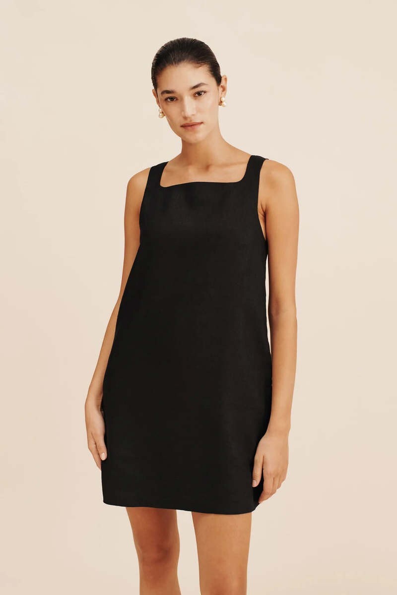 princess in black dress TA3 Long Sleeve Princess Dress - Black - 3X main image 0