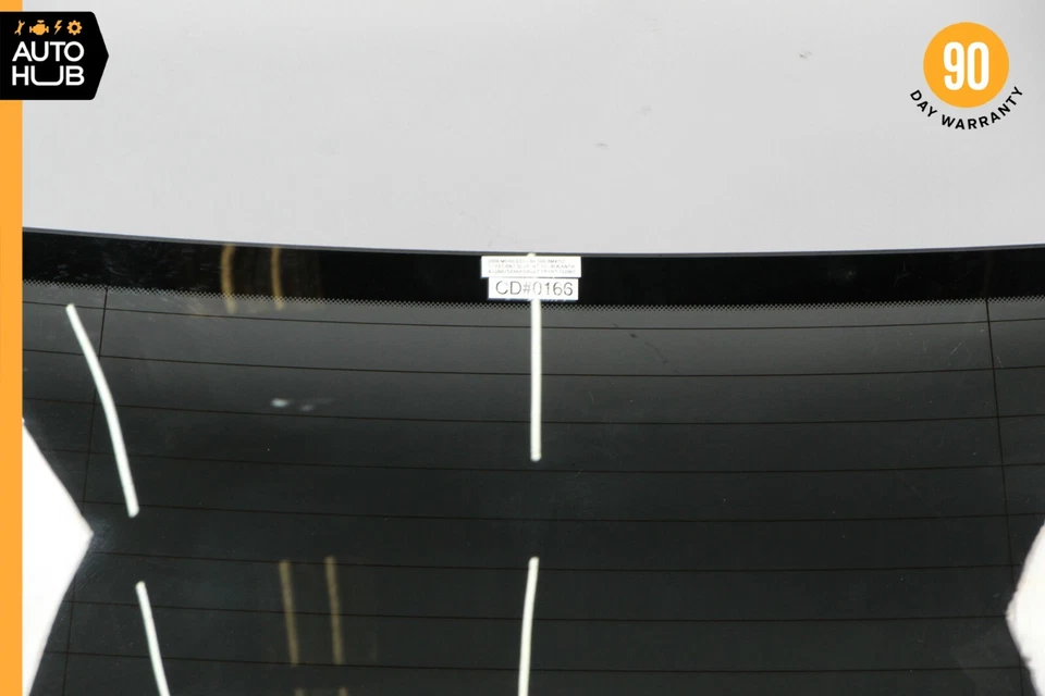 Mercedes W164 ML500 ML350 Tapa maletero puerta trasera escotilla parabrisas ventana vidrio OEM Foto 3 de 4