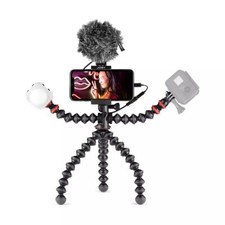Joby Gorillapod Mobile Vlogging Kit Wavo Mic Beamo Light Phone Camera Connectors