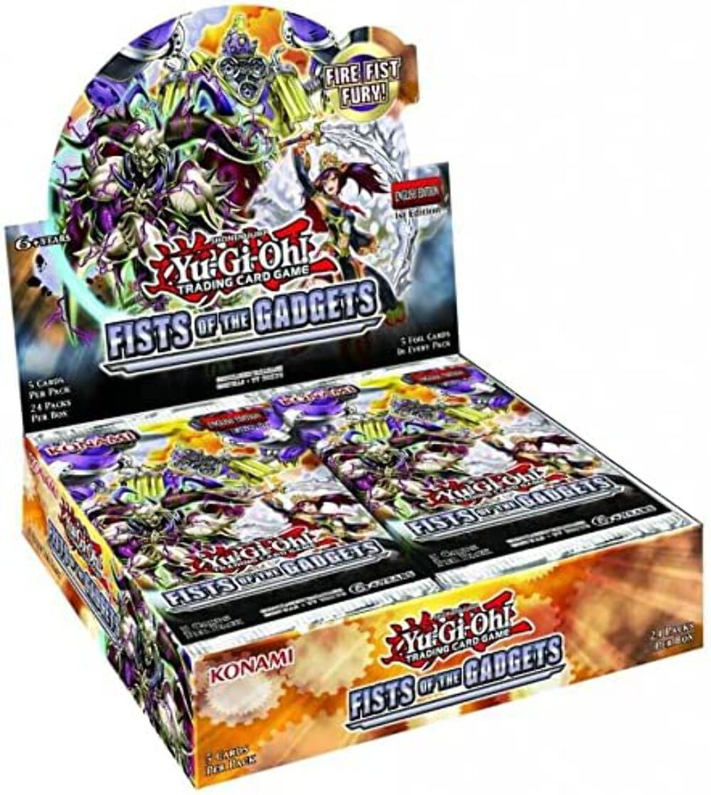 Yu-Gi-Oh! Fists of the Gadgets Booster Box Sealed Yu-Gi-Oh! Fists of the Gadgets Booster Box Sealed