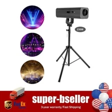 280W LED Follow Spot Light Spotlight Stage Light Adjustable Manual Control