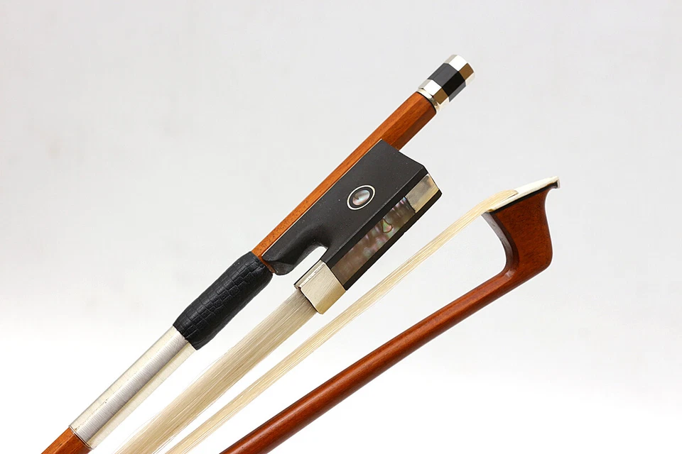 Advanced Pernambuco Violin Bow 4/4 Professional Ebony Frog Bow New horse hair - Image 3 of 4