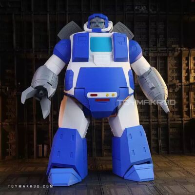 New Autobots Omega Supreme Blue Guard 52Cm Custom Toys Action Figure Model New