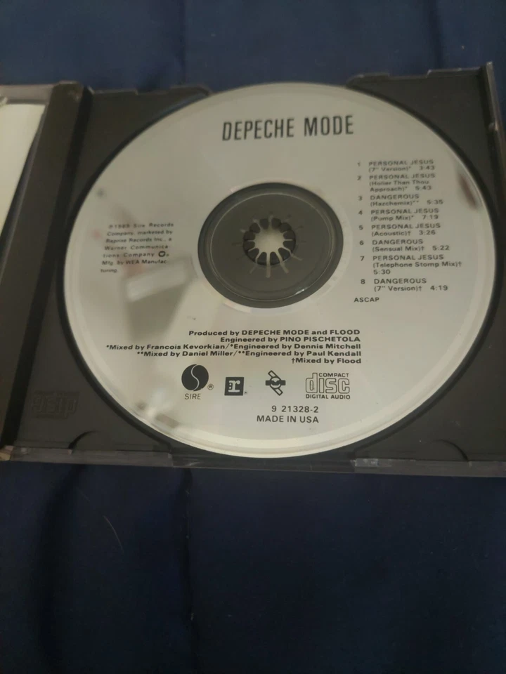 Depeche Mode Personal Jesus (Pump Mix) Rare 3" 1989 CD LCDBONG17 Foto 3 de 4