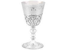 Antique Charles I Sterling Silver Goblet