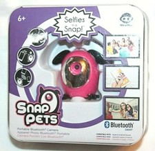 WowWee Selfies in a Snap Snap Pets Portable Bluetooth Camera - Pink/Black