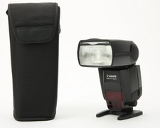Flash Canon Speedlite 580EX II attacco hot shoe compatibile TTL, E-TTL II e A-ttl