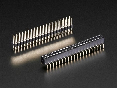 IDC Breakout Helper,2x20 (40 pin) Stiftleiste, Arduino, für GPIO Flachbandkabel