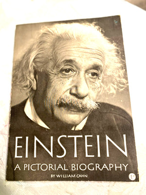 RARE 1ST TRADE! Einstein A pictorial biography by Cann Brook 1960 GREAT PICTURES