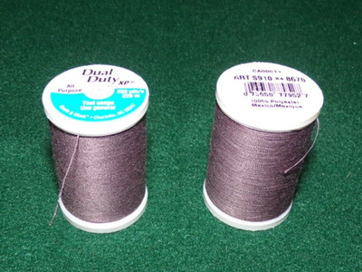 Dual Duty All Purpose Polyester Thread, 250 yards, Dolphin (8670)