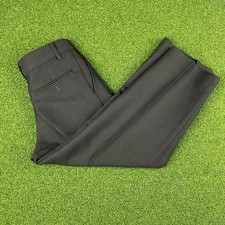 TFW Boys Black Straight Leg Pleated Uniform Formal Dress Pants Sz 20x20